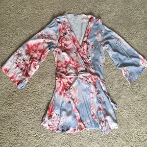 Beautiful floral robe